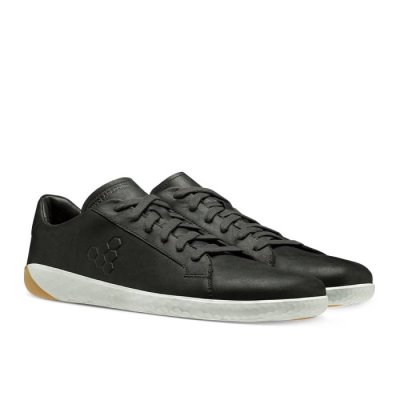 Vivobarefoot Men's Geo Court II Casual Shoes Black | Vivobarefoot HBY769104